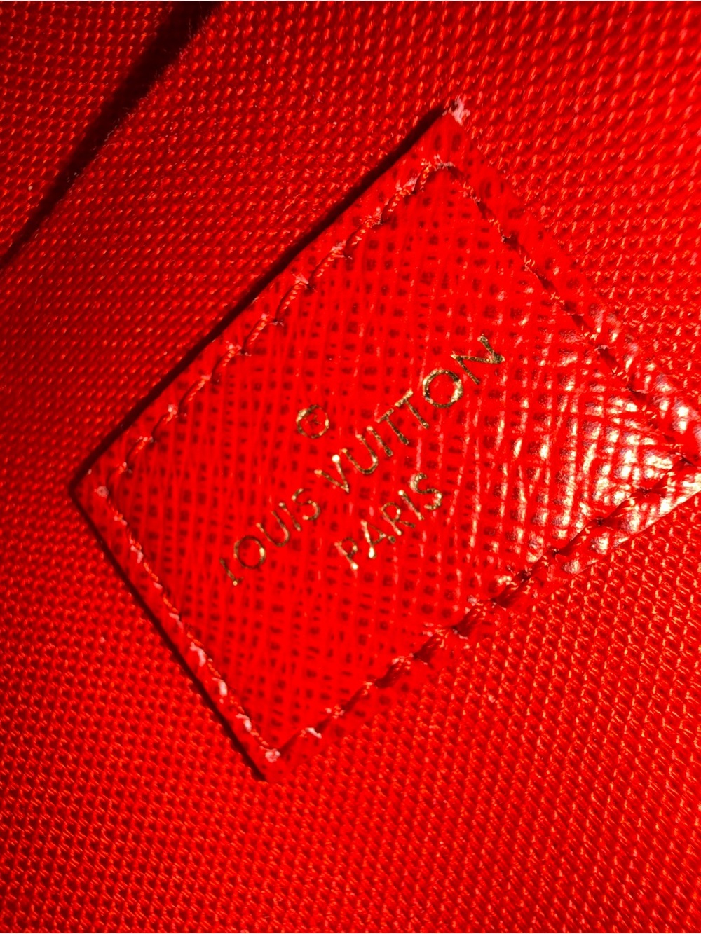 Louis Vuitton Brown Damier Felice Pochette - Picture 7 of 8